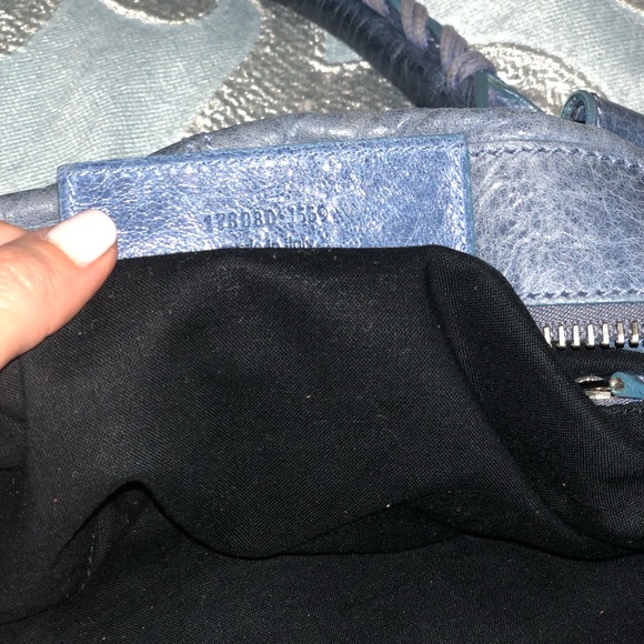 Gorgeous light blue classic Balenciaga handbag - Picture 4 of 5